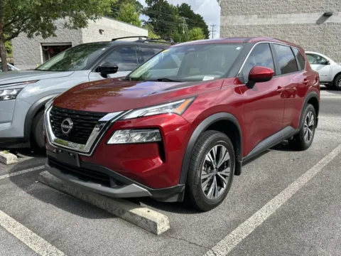 Red 2023 Nissan Rogue SV for sale in Cumming, GA