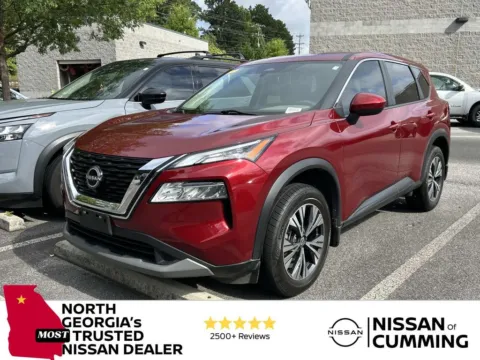Red 2023 Nissan Rogue SV for sale in Cumming, GA