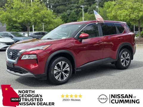 Red 2023 Nissan Rogue SV for sale in Cumming, GA