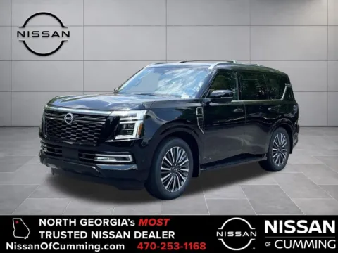 Black 2026 Nissan Armada Platinum Reserve for sale in Cumming, GA