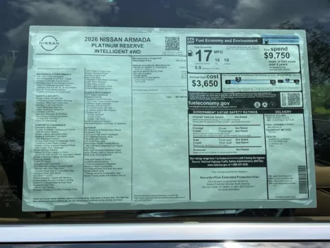 Photos of 2026 Nissan Armada Platinum Reserve for sale in Cumming, GA at Nissan Of Cumming