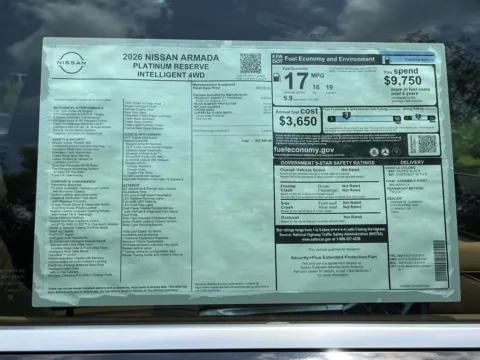 Photos of 2026 Nissan Armada Platinum Reserve for sale in Cumming, GA at Nissan Of Cumming