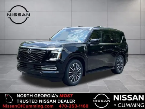 Black 2026 Nissan Armada Platinum Reserve for sale in Cumming, GA