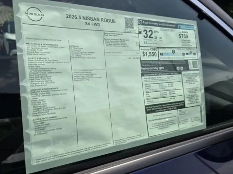 Photos of 2026 Nissan Rogue SV for sale in Cumming, GA at Nissan Of Cumming