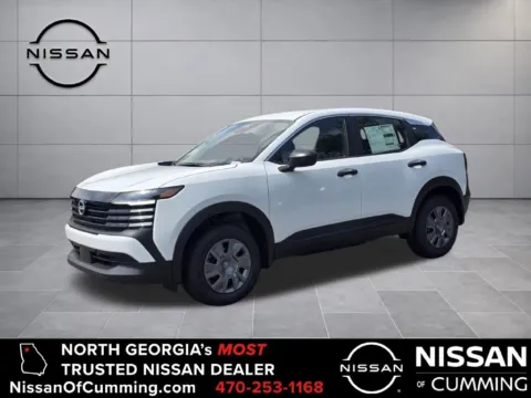 White 2026 Nissan Kicks S for sale in Cumming, GA