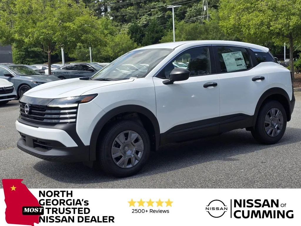White 2026 Nissan Kicks S for sale in Cumming, GA