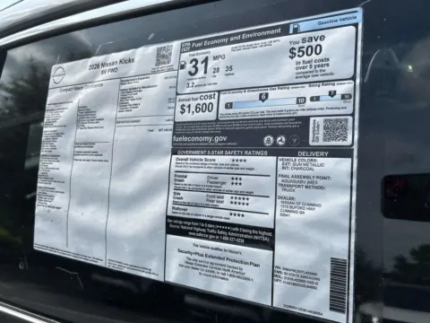 Photos of 2026 Nissan Kicks SV for sale in Cumming, GA at Nissan Of Cumming