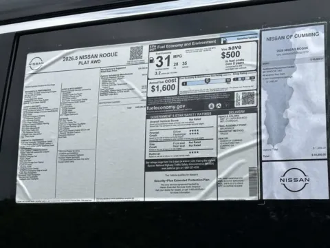 Photos of 2026 Nissan Rogue Platinum for sale in Cumming, GA at Nissan Of Cumming