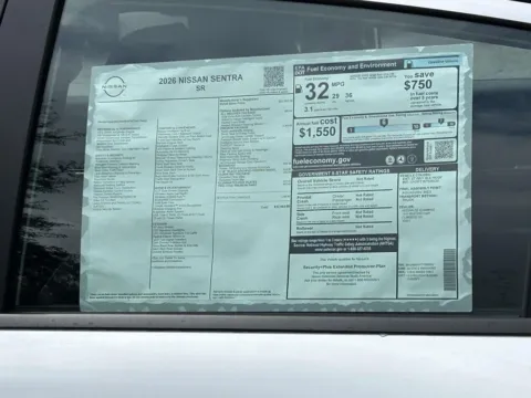 Photos of 2026 Nissan Sentra SR for sale in Cumming, GA at Nissan Of Cumming
