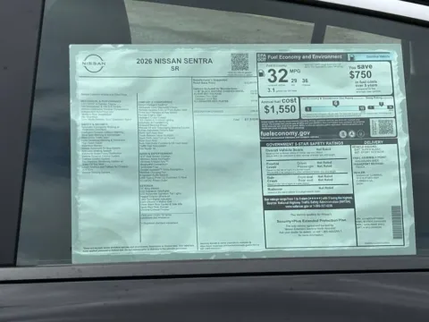 Photos of 2026 Nissan Sentra SR for sale in Cumming, GA at Nissan Of Cumming
