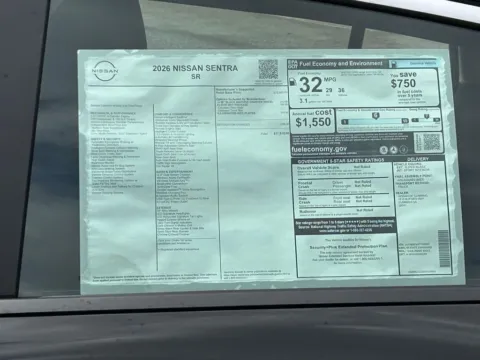 Photos of 2026 Nissan Sentra SR for sale in Cumming, GA at Nissan Of Cumming