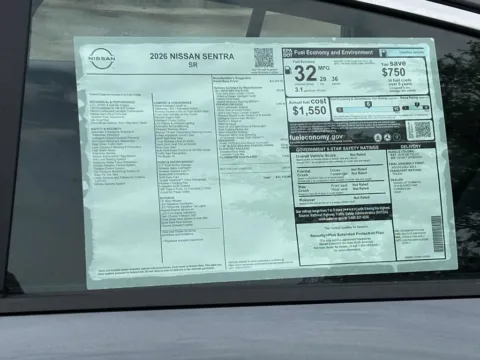 Photos of 2026 Nissan Sentra SR for sale in Cumming, GA at Nissan Of Cumming
