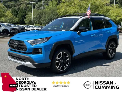Blue 2019 Toyota RAV4 Adventure for sale in Cumming, GA