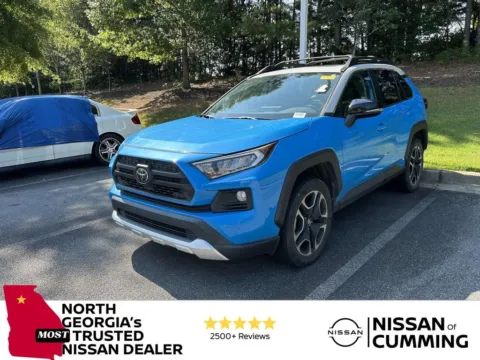 Blue 2019 Toyota RAV4 Adventure for sale in Cumming, GA
