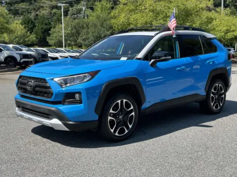 Blue 2019 Toyota RAV4 Adventure for sale in Cumming, GA