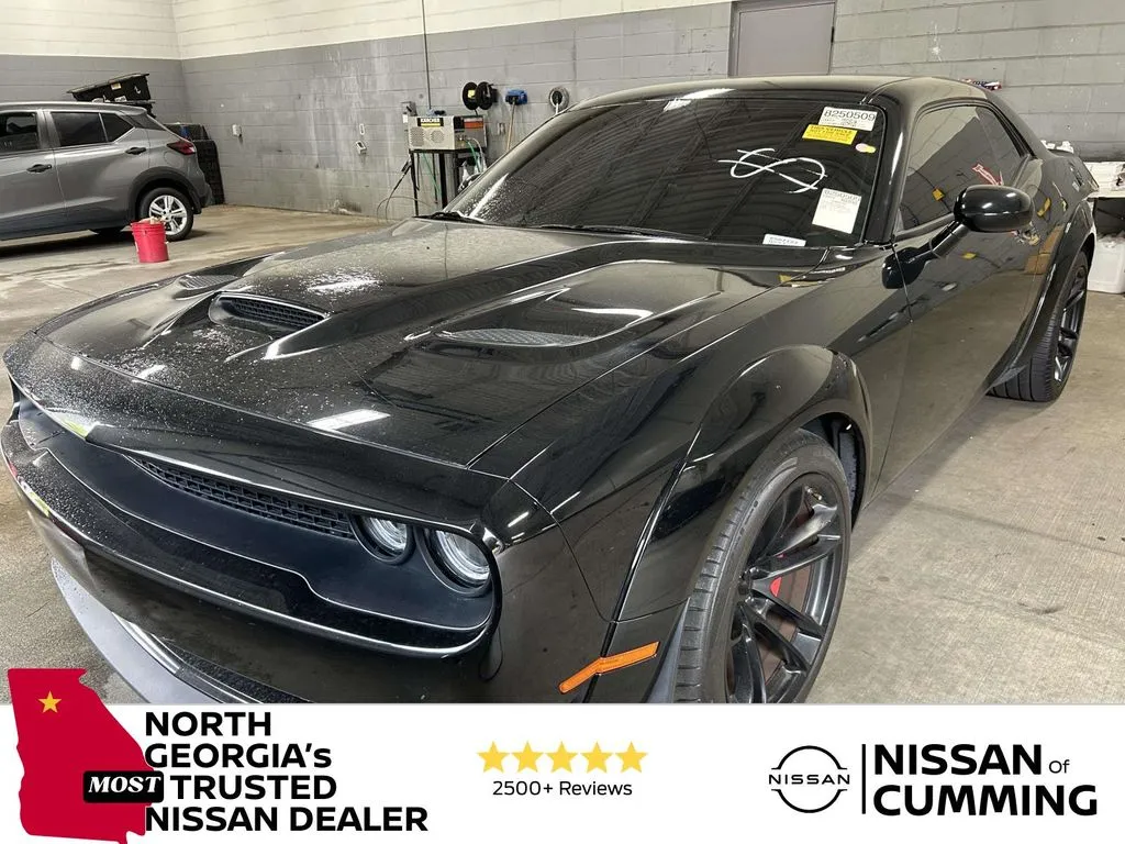 Black 2021 Dodge Challenger R/T Scat Pack Widebody for sale in Cumming, GA