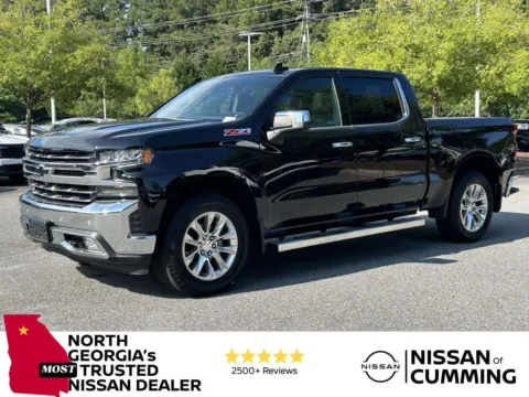 Black 2022 Chevrolet Silverado 1500 LTD LTZ for sale in Cumming, GA