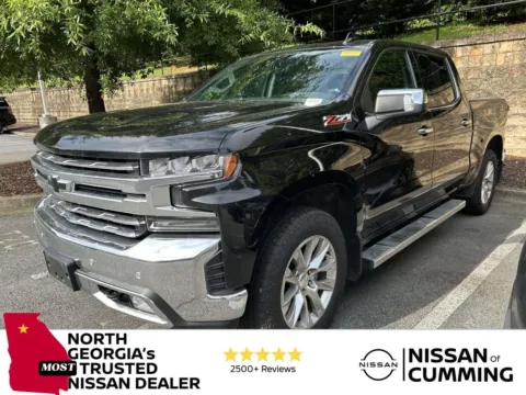 Black 2022 Chevrolet Silverado 1500 LTD LTZ for sale in Cumming, GA