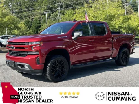 Red 2022 Chevrolet Silverado 1500 LTD RST for sale in Cumming, GA