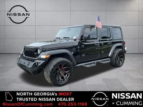 Black 2024 Jeep Wrangler Sport S for sale in Cumming, GA