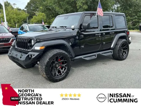 Black 2024 Jeep Wrangler Sport S for sale in Cumming, GA