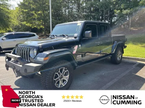 Black 2020 Jeep Gladiator Overland for sale in Cumming, GA