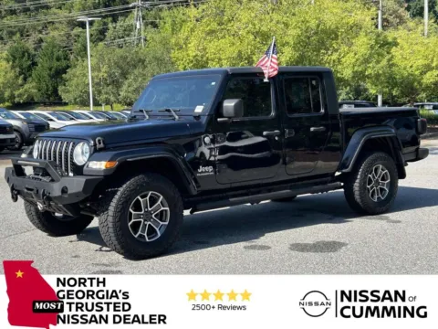Black 2020 Jeep Gladiator Overland for sale in Cumming, GA