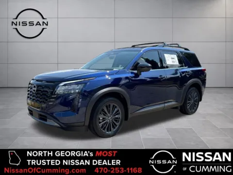 Blue 2026 Nissan Pathfinder SL for sale in Cumming, GA