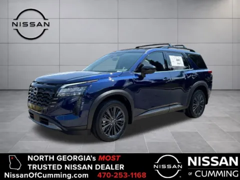 Blue 2026 Nissan Pathfinder SL for sale in Cumming, GA