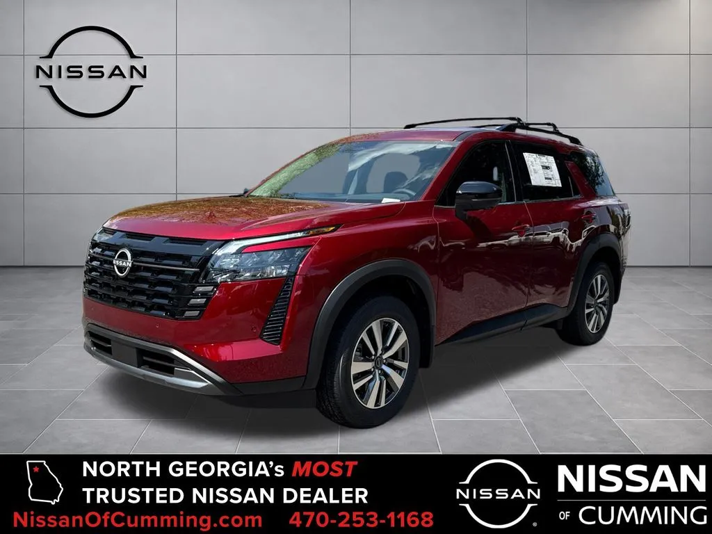 Red 2026 Nissan Pathfinder SL for sale in Cumming, GA