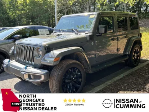 Gray 2022 Jeep Wrangler Unlimited Sahara 4xe for sale in Cumming, GA