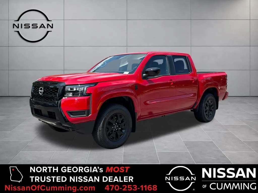 Red 2026 Nissan Frontier SV for sale in Cumming, GA