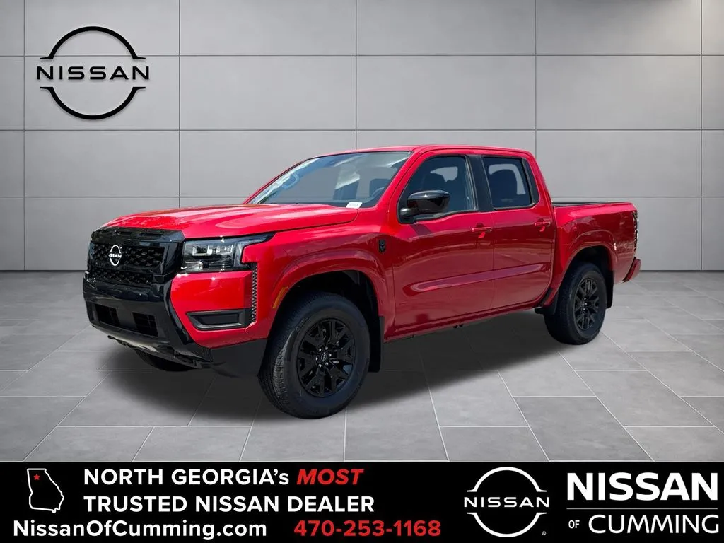 Red 2026 Nissan Frontier SV for sale in Cumming, GA