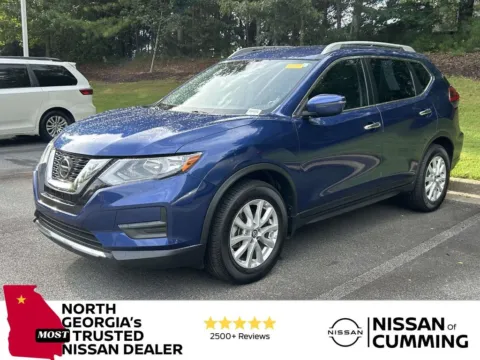 Blue 2020 Nissan Rogue SV for sale in Cumming, GA