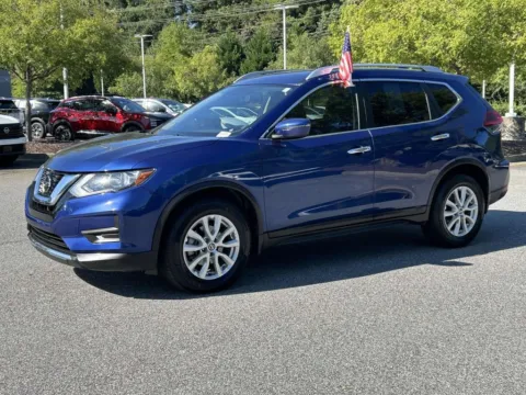 Blue 2020 Nissan Rogue SV for sale in Cumming, GA