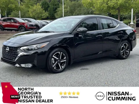 Black 2025 Nissan Sentra SV for sale in Cumming, GA