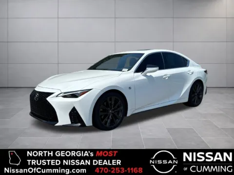 White 2023 Lexus IS 350 F SPORT for sale in Cumming, GA