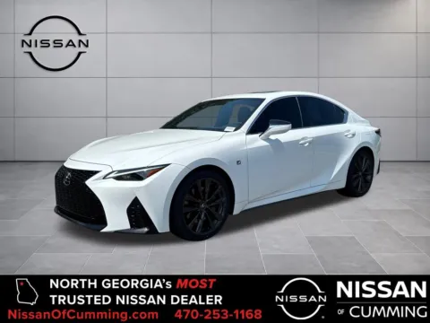 White 2023 Lexus IS 350 F SPORT for sale in Cumming, GA