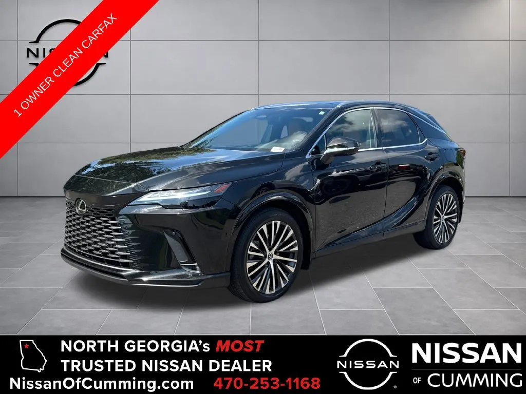 Black 2023 Lexus RX 350 Premium Plus for sale in Cumming, GA