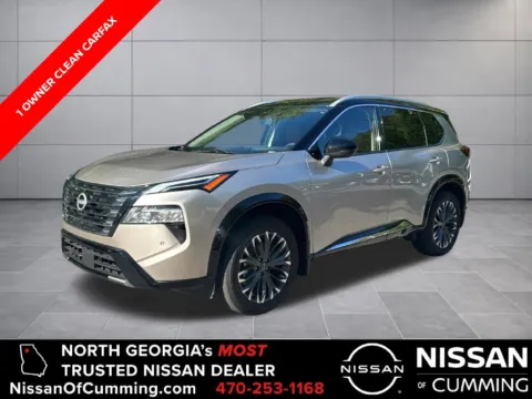 Silver 2024 Nissan Rogue Platinum for sale in Cumming, GA