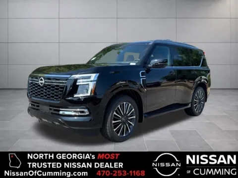 Black 2026 Nissan Armada Platinum Reserve for sale in Cumming, GA