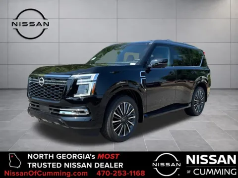 Black 2026 Nissan Armada Platinum Reserve for sale in Cumming, GA