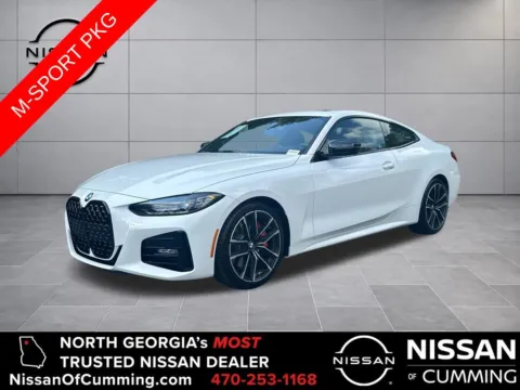 White 2022 BMW 4 Series 430i xDrive for sale in Cumming, GA