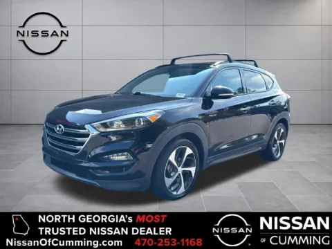 Black 2016 Hyundai Tucson Limited for sale in Cumming, GA