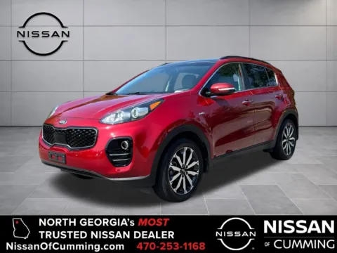 Red 2018 Kia Sportage EX for sale in Cumming, GA