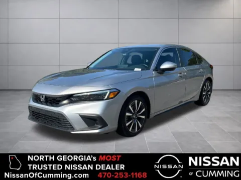 Silver 2022 Honda Civic EX-L for sale in Cumming, GA