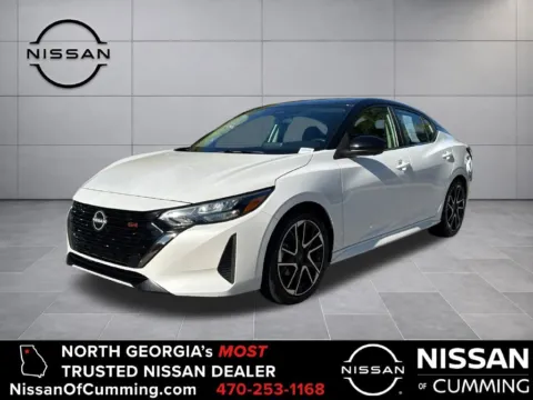 White 2024 Nissan Sentra SR for sale in Cumming, GA