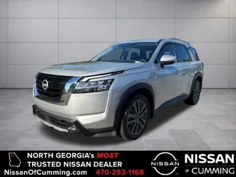 Silver 2022 Nissan Pathfinder SL for sale in Cumming, GA