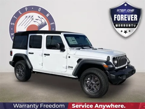 White 2025 Jeep Wrangler Sport S for sale in Crestview, FL