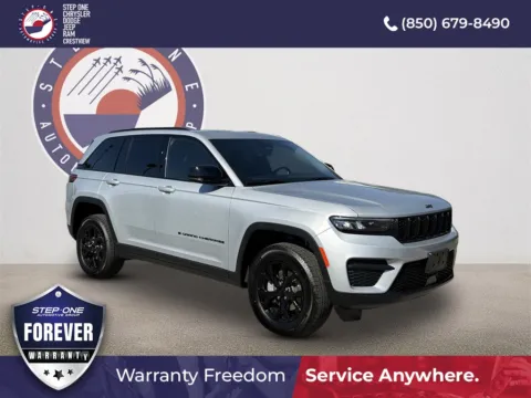 Silver 2025 Jeep Grand Cherokee Altitude X for sale in Crestview, FL